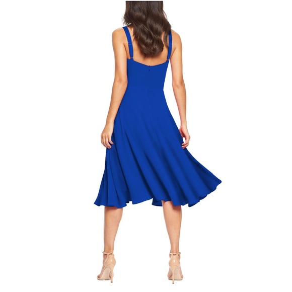 NWT Dress The Population Sweetheart Midi Dress - Picture 3 of 5